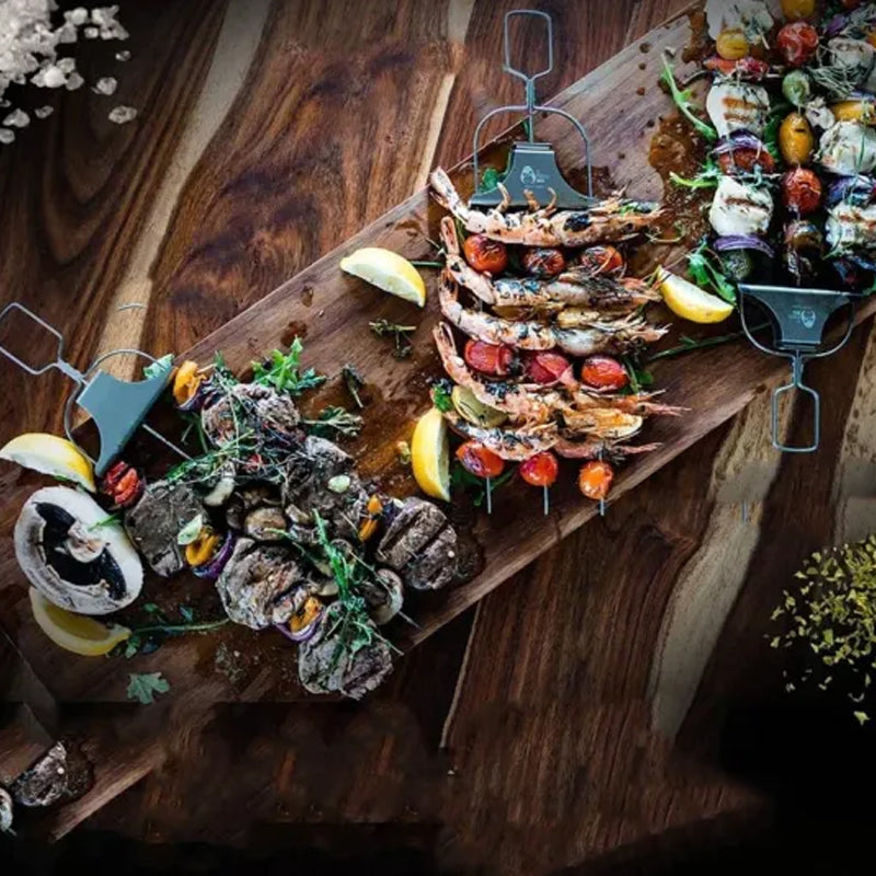 🔥Hot Sale 35% OFF🔥 3 Way Grill Skewers - GrillSavant