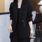 🎉50% OFF🎉Women's Trendy Solid Color Two-Piece Outfits Blazer & Pants