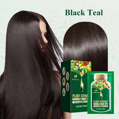 🎉Autumn Hot Sale🎉Plant Extract Hair Care Bubble Dye Cream