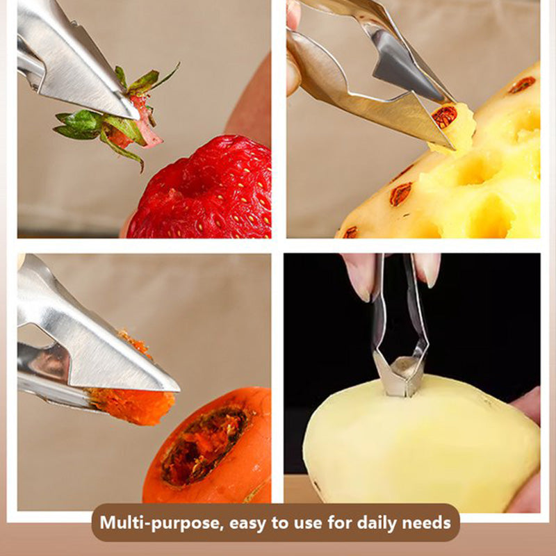 Multi-Functional Fruit And Vegetable Stem Remover Clip