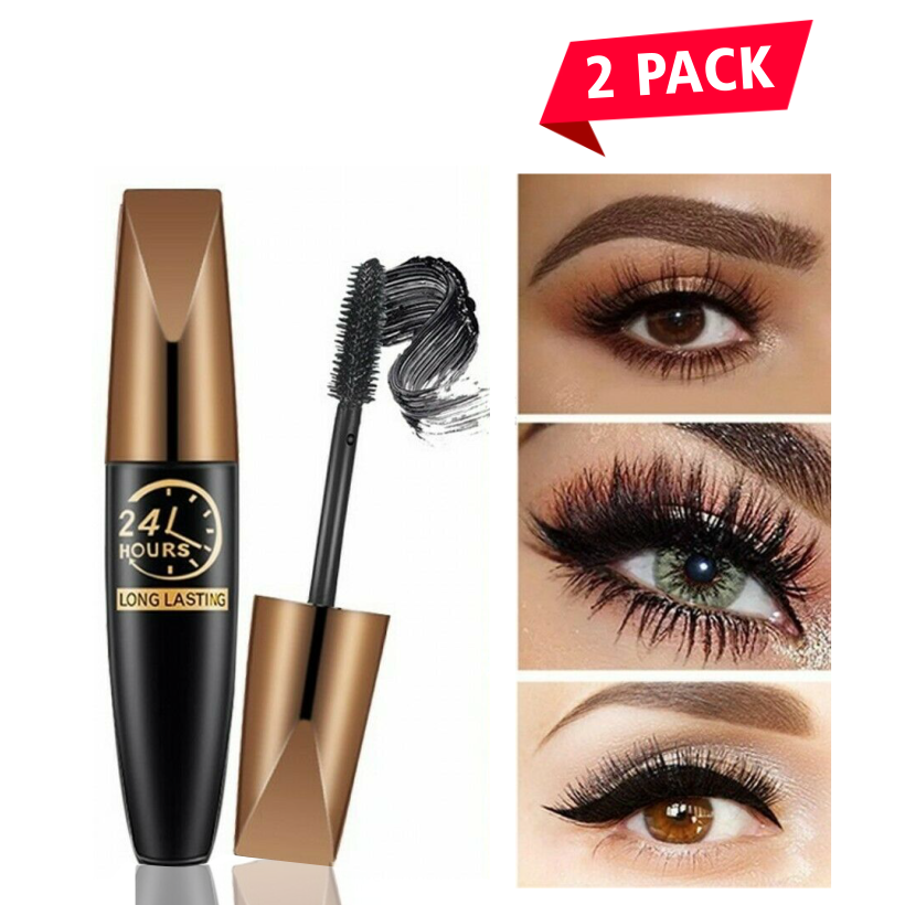 ✨New Arrivals✨4D Waterproof Silk Fiber Thick Lengthening Mascara