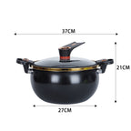 🔥Large Capacity Micro-Pressure Enamel Soup Pot