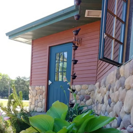 🔥Where Rain Meets Art – Decorative Rain Chain with Bird Bath Design