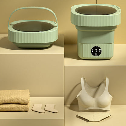 🔥Mini Folding Antibacterial Washing Machine