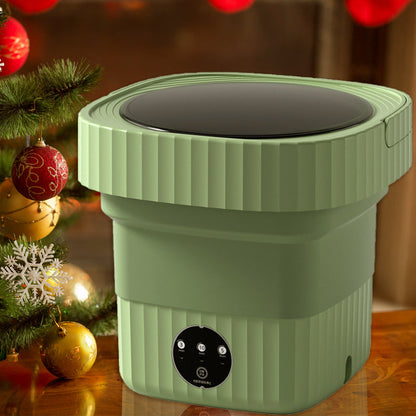 🔥Mini Folding Antibacterial Washing Machine