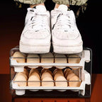 🔥Best Sales🔥  Pull-out Food-grade Refrigerator Egg Rack-stacks Up To 32 Eggs