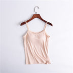 🔥Summer Sale - Stretch Cotton Camisole Built-in Bra