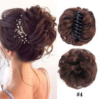 Claw Clip Wig for Natural Hair Bun