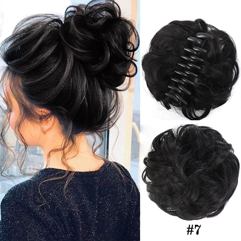 Claw Clip Wig for Natural Hair Bun