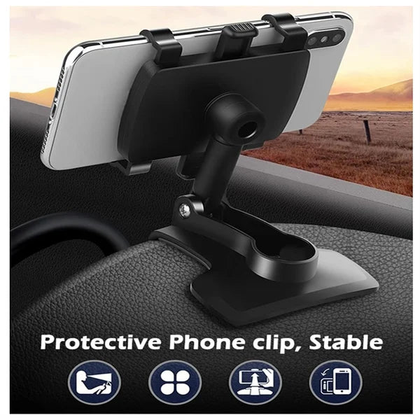 🔥Hot Sale🔥Multifunctional Dashboard Clip-on Car Phone Holder