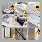 ✨Buy 2 Get 1 Free✨Multifunctional Waterproof White Caulk with Scraper🛠️🧱