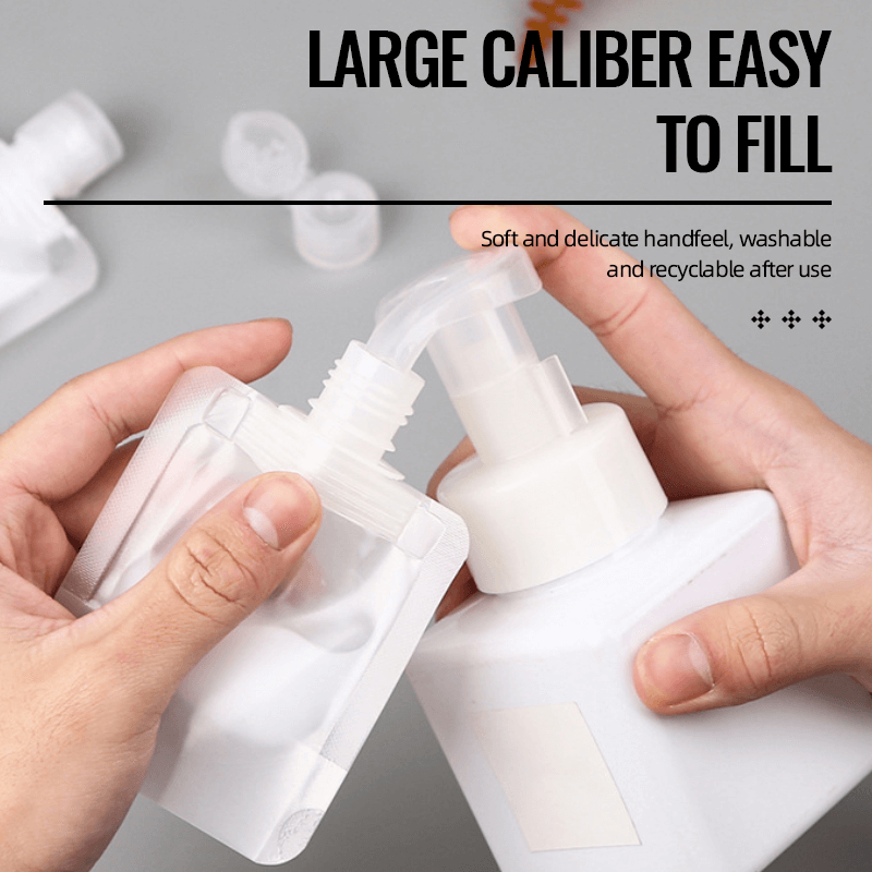 🌷Portable Travel Fluid Makeup Packing Bag(10 Pcs）