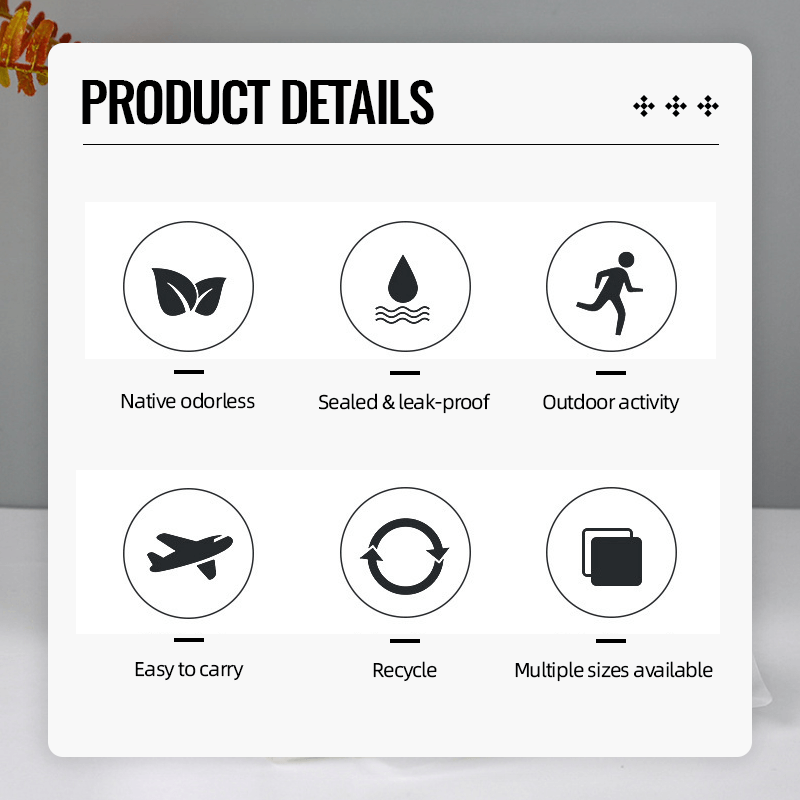 🌷Portable Travel Fluid Makeup Packing Bag(10 Pcs）