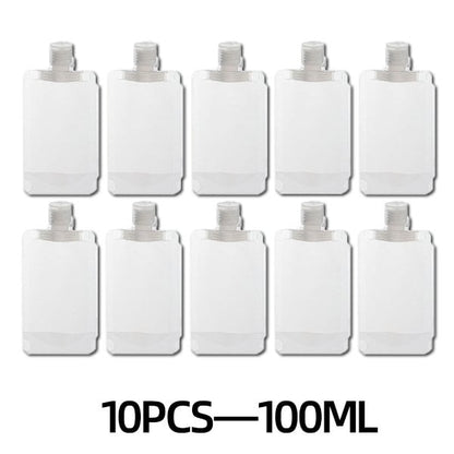 🌷Portable Travel Fluid Makeup Packing Bag(10 Pcs）