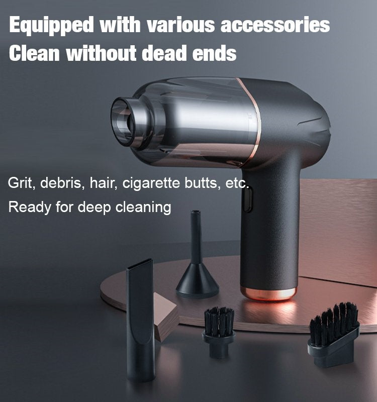 🔥Blow, Vacuum and Inflate all-in-one Cordless Vacuum Cleaner for Home and Car