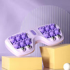 💥🦶✨Portable Dual Massage Roller – Relax and instantly relieve feet😌🌿