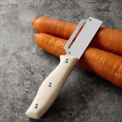 💎 MULTI-FUNCTIONAL PEELERS! 💎 Razor-Sharp Steel & Ergonomic Wood Handle for Effortless Peeling
