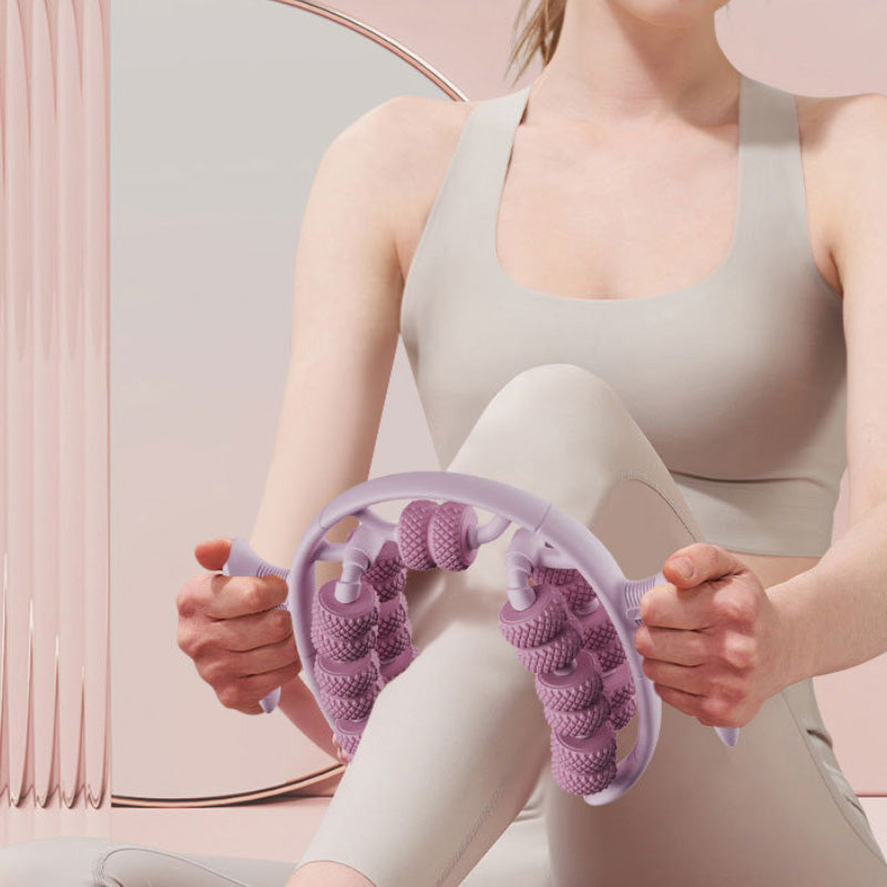 🔥 Leg Massager Roller - Ultimate Muscle Relief|Buy 3 Get 1 Free💆‍♀️✨