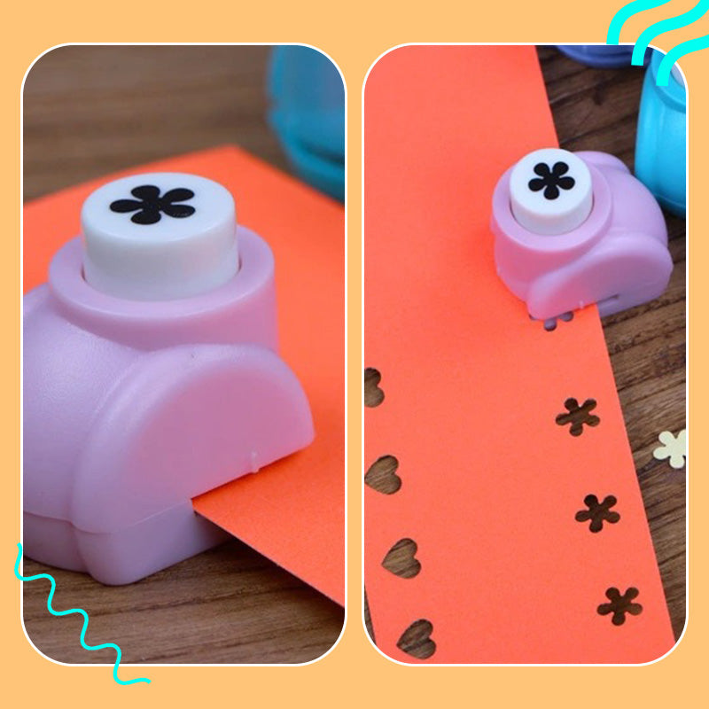 🔥 DIY Paper Punch Set For Children – Create Fun Shapes (stars/hearts/animals) For Crafts and Scrapbooking 🧒✨