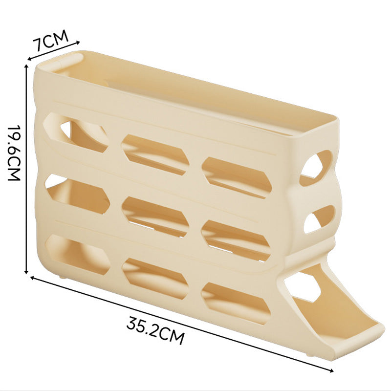 🎉 Automatic Rolling Egg Holder for Fridge 🥚