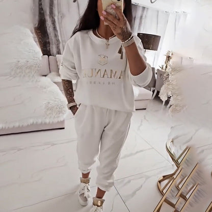 ⏳Time-limited Special⏰Women's Long Sleeve Top & Pants Set