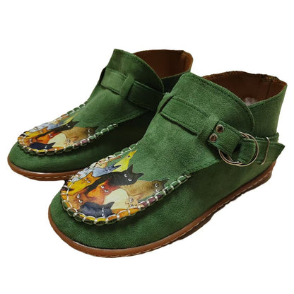 🍂Women’s Casual Shoes with Cute Cat Print