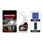 180ml Professional Car Headlight Restorer with Sponge