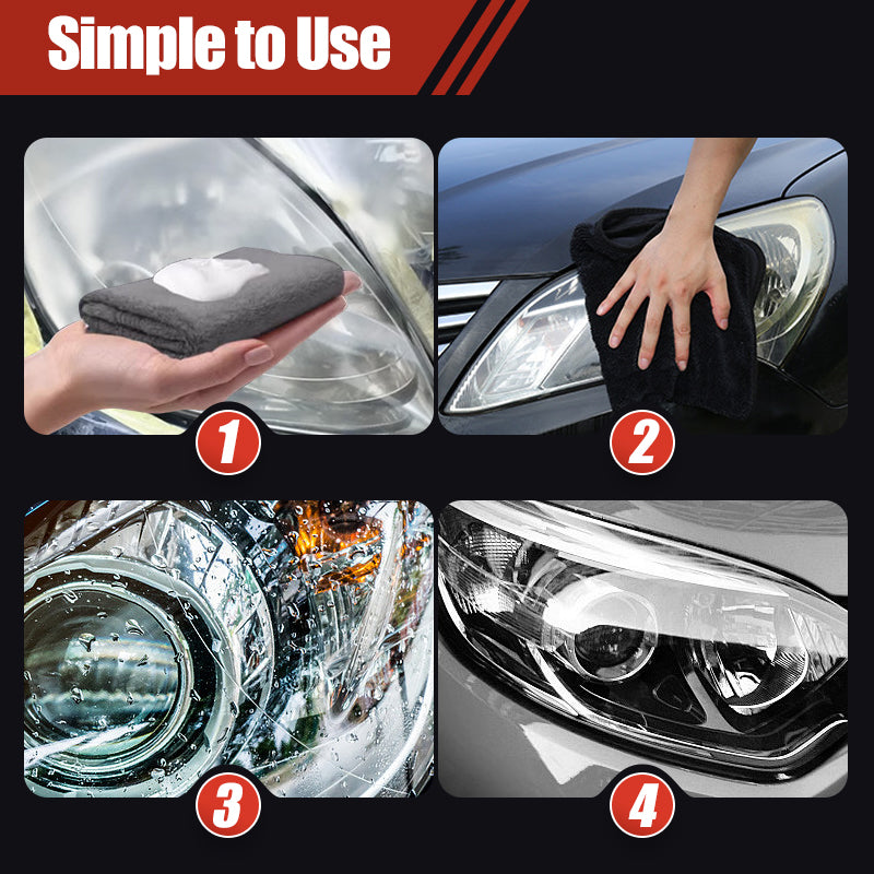 180ml Professional Car Headlight Restorer with Sponge