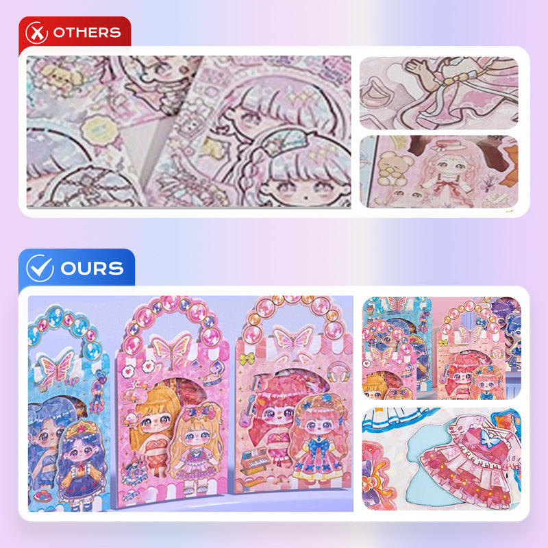 💥BIG SALE 🛒Magnetic Dress-Up Dolls for Kids