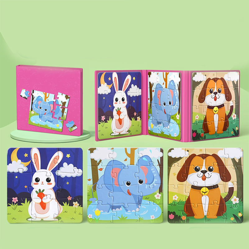 Children's Magnetic Building Book