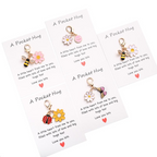 Cute Insect Daisy Keychain & Card