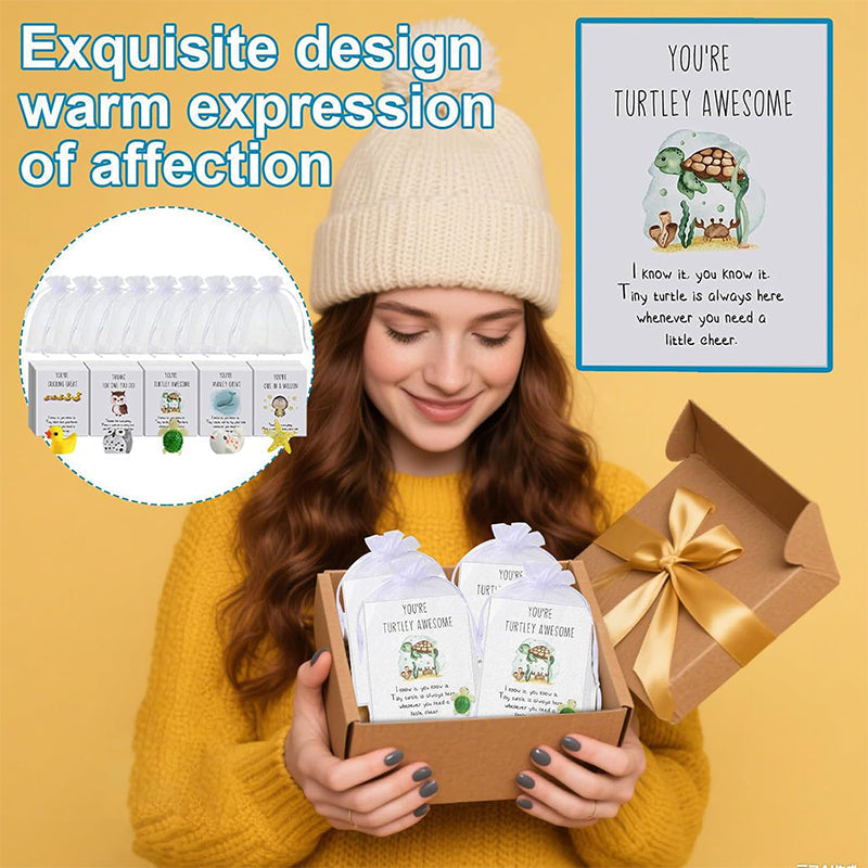 🎅25 PCS SET🎄 - Animal Pun Note Cards