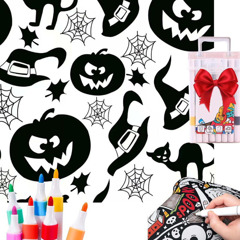 🎨✨DIY Coloring Blanket with Markers