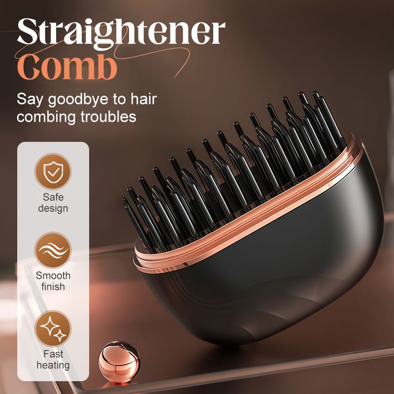 ⚡🔥Mini Cordless Hair Straightener Comb