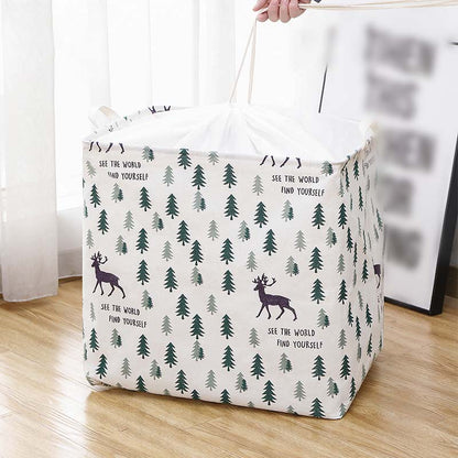 Large Capacity Foldable Storage Basket