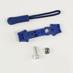 10-Piece Zipper Repair Kit - Tool-Free Installation, Multiple Colors, Quick Fix for Suitcases and Bags 🔧✨
