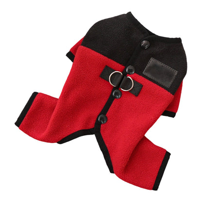 Warm Four-Legged Jacket with Harness