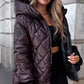 🔥Hot Sale Offers-Women's Diamond Quilted Puffer Jacket