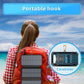 🔥20000mAh Solar Power Bank with Foldable Panels, Wireless Charging & LED Flashlight