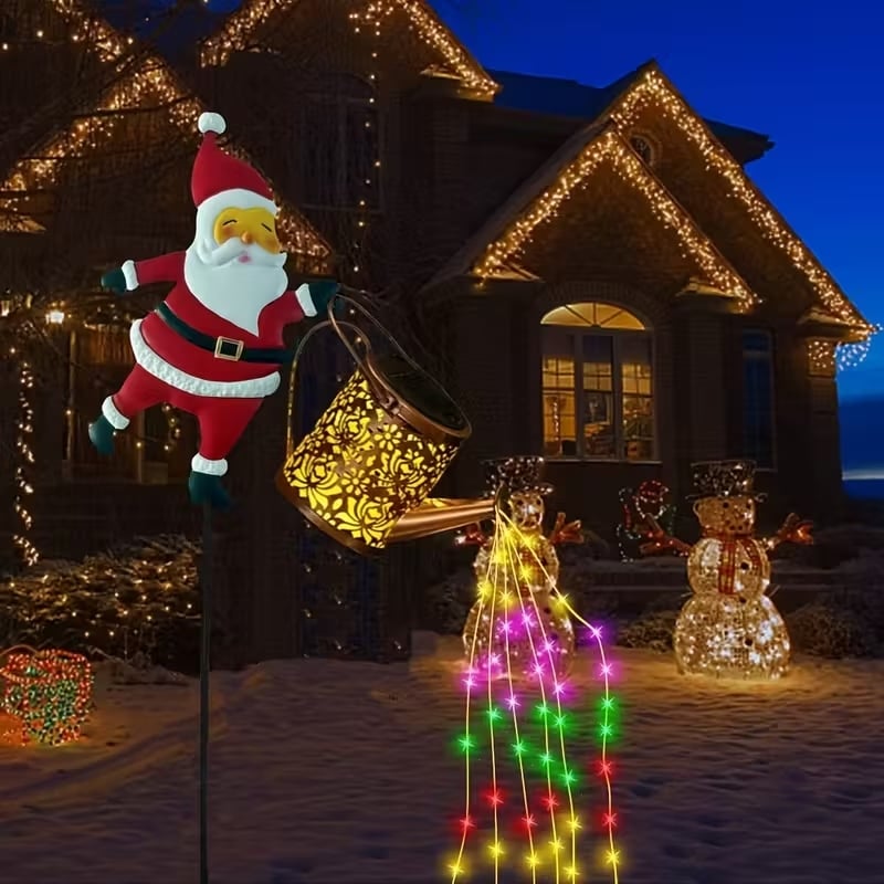 🎅Christmas Solar Kettle Light & Lantern Garden Decor Collection