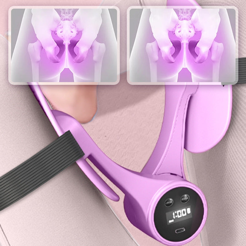 Digital Counting Pelvic Floor Exerciser with Elastic Straps