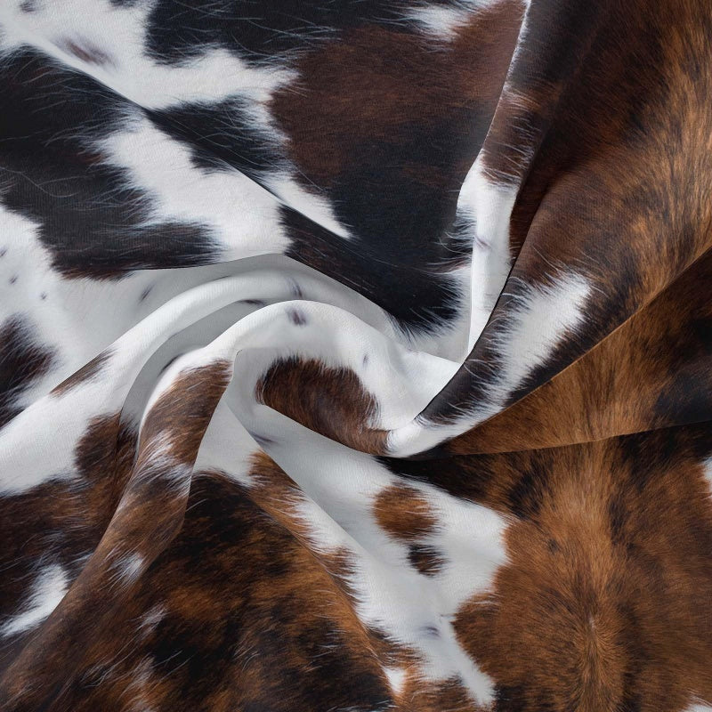 🐮🛏️ Cow Print Duvet Cover – Soft & Lightweight, Fun Design, Complete Set ✨