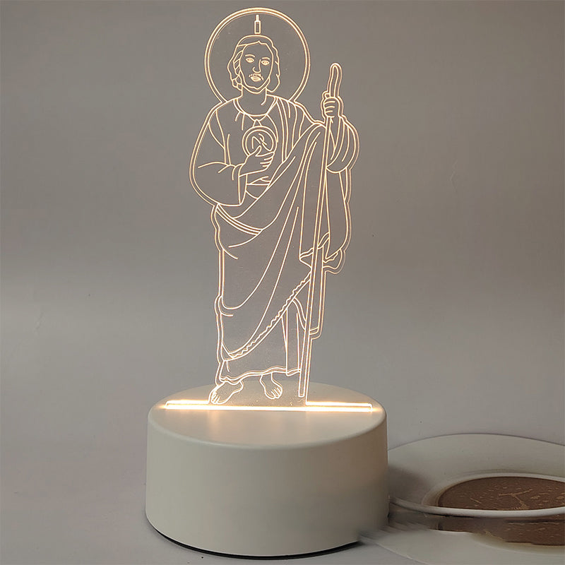 📢📢Jesus 3D Night Lamp & Religious Gifts