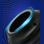 Circular Electric Hair Clipper with LED Display