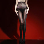 Value Bundle: 8D Oil-Sheen Rose Lace Stockings