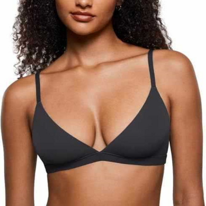 Women's Wire-Free Jelly Support Triangle Bralette