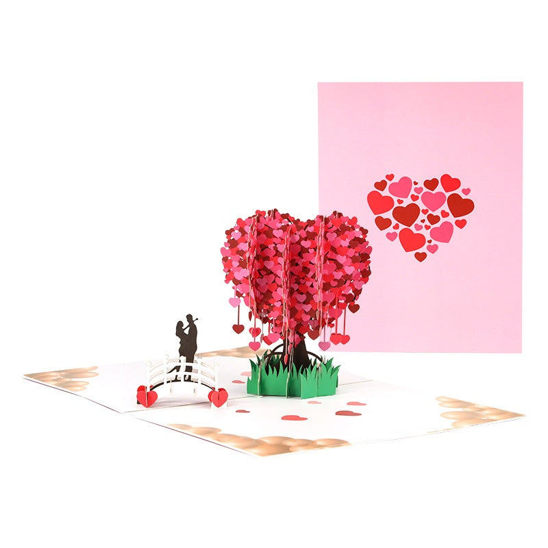 🔥Hot Sale Deals-3D Pop-Up Heart Tree Greeting Card