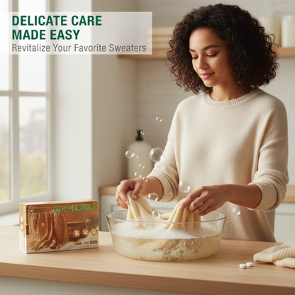 ✨Buy 1 Get 1 Free🧶 Sweater Revive Effervescent Tablets – Anti-Shrink, Restores Softness & Safe for Colors 🧺