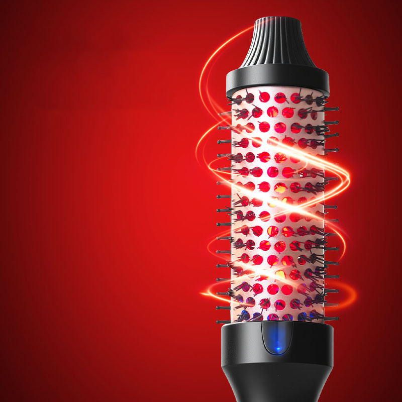 2-in-1 Hair Straightener & Curler Heated Comb