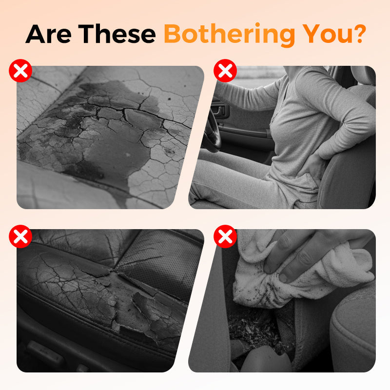 All-Season Full-Coverage Leather Car Seat Cover